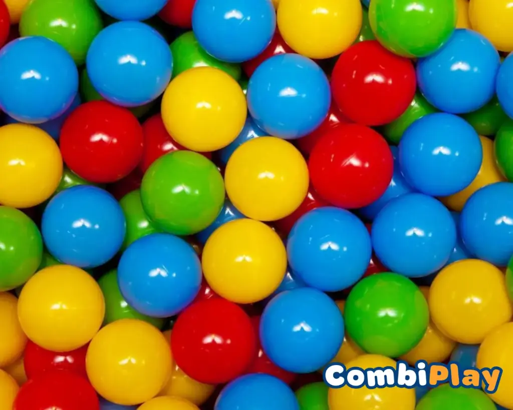 4 Kleuren mix ballenbakballen | 80 mm | 500 stuks